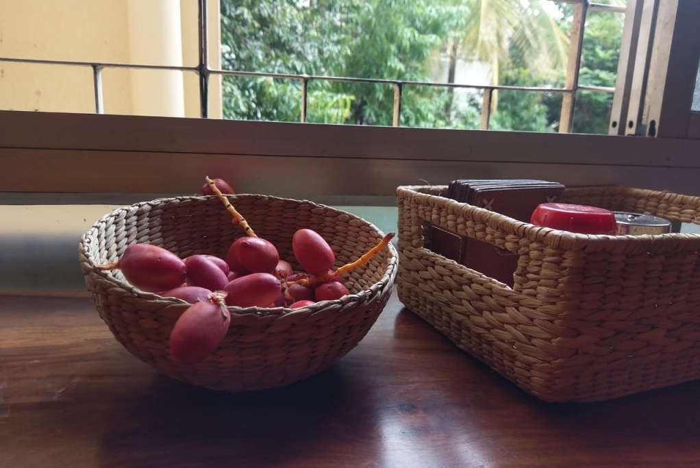 Kauna Grass Basket-artsofindia